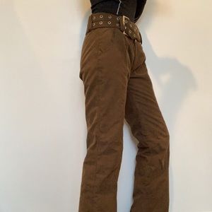 Marker corduroy snow pants